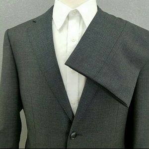 Suit Supply 'Napoli' Gray Super 110s Wool SUIT 44L